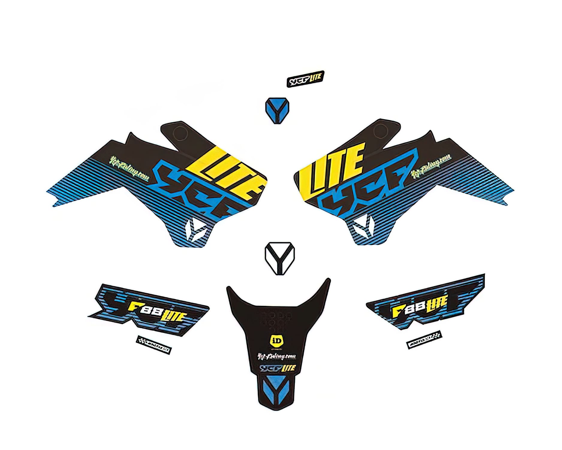 MBKDF88L2018 Kit Deco Pit Bike YCF F88 lite 2018