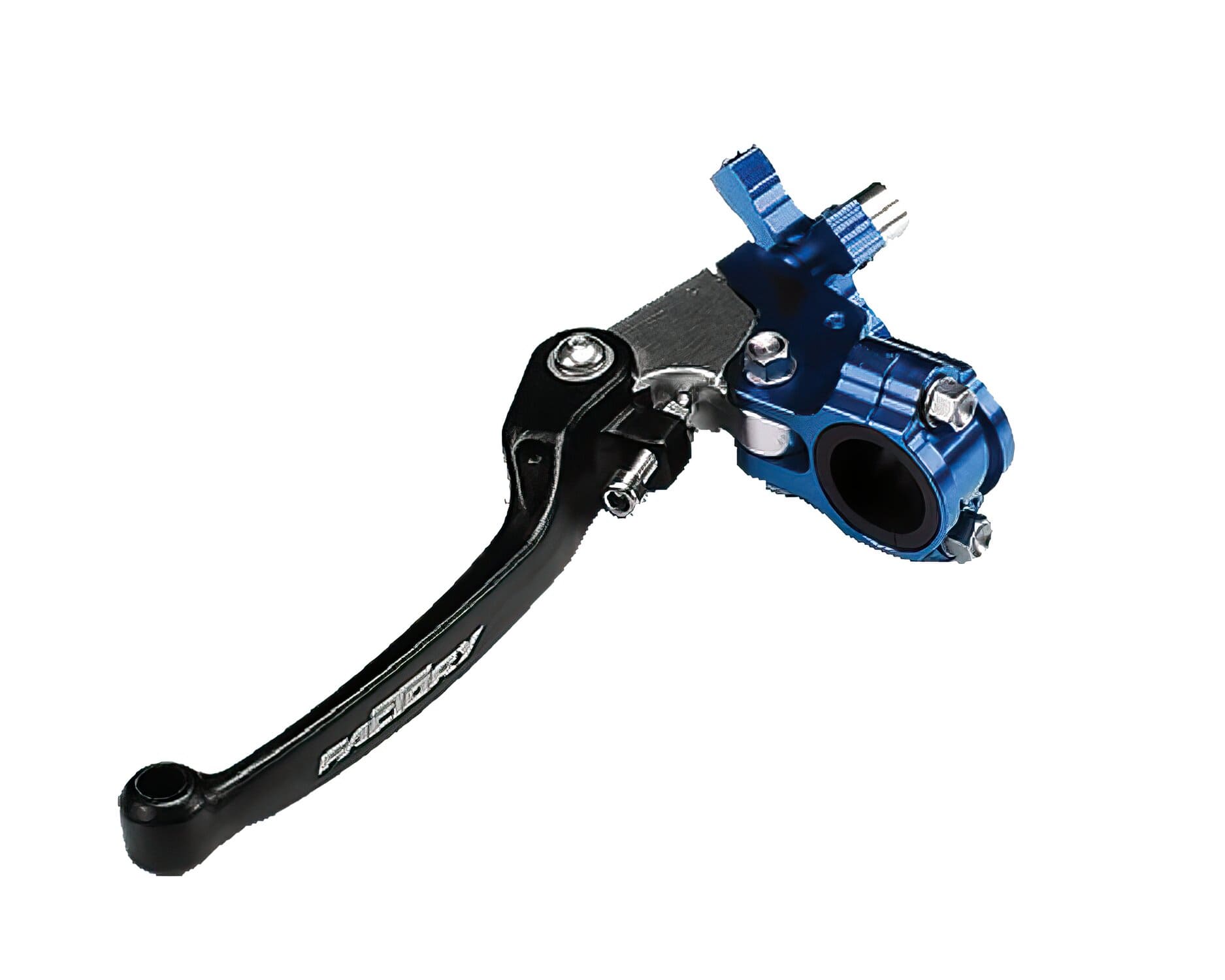 YCF-110-0103-06/BL Clutch Lever with CNC Holder YCF Factory Pit Bike / Dirt Bike Blue