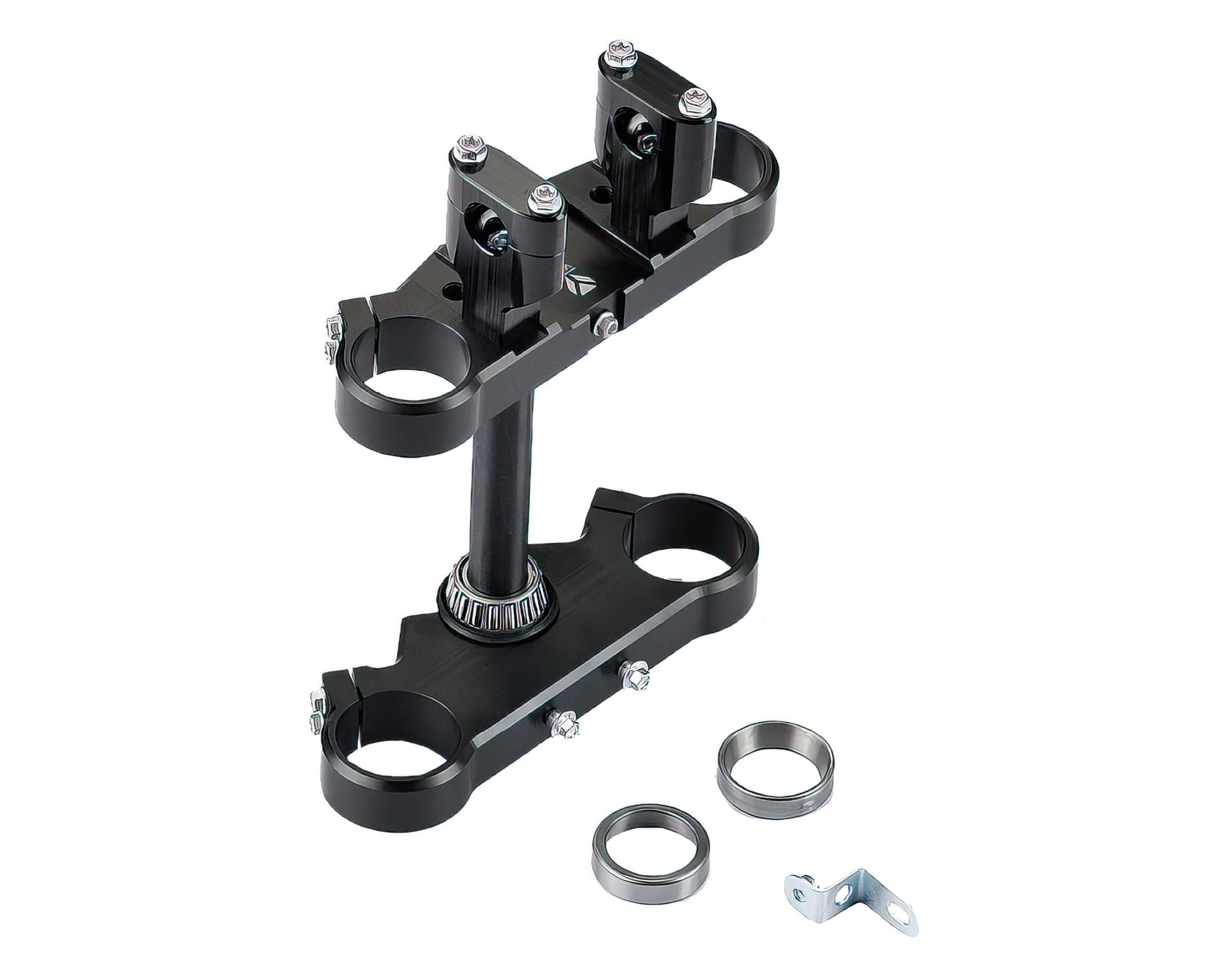 YCF-110-02-053.BK Fork Bridge 45/48mm with Handlebar Clamps 1 Bolt YCF Pit Bike / Dirt Bike Black