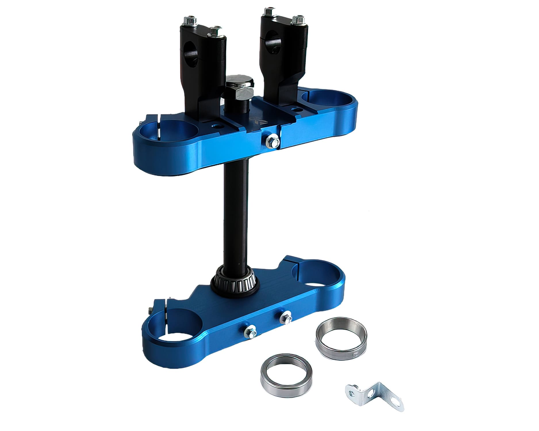 YCF-110-02-053.BL Fork Bridge 45/48mm with Handlebar Clamps 1 Screw YCF Pit Bike / Dirt Bike Blue