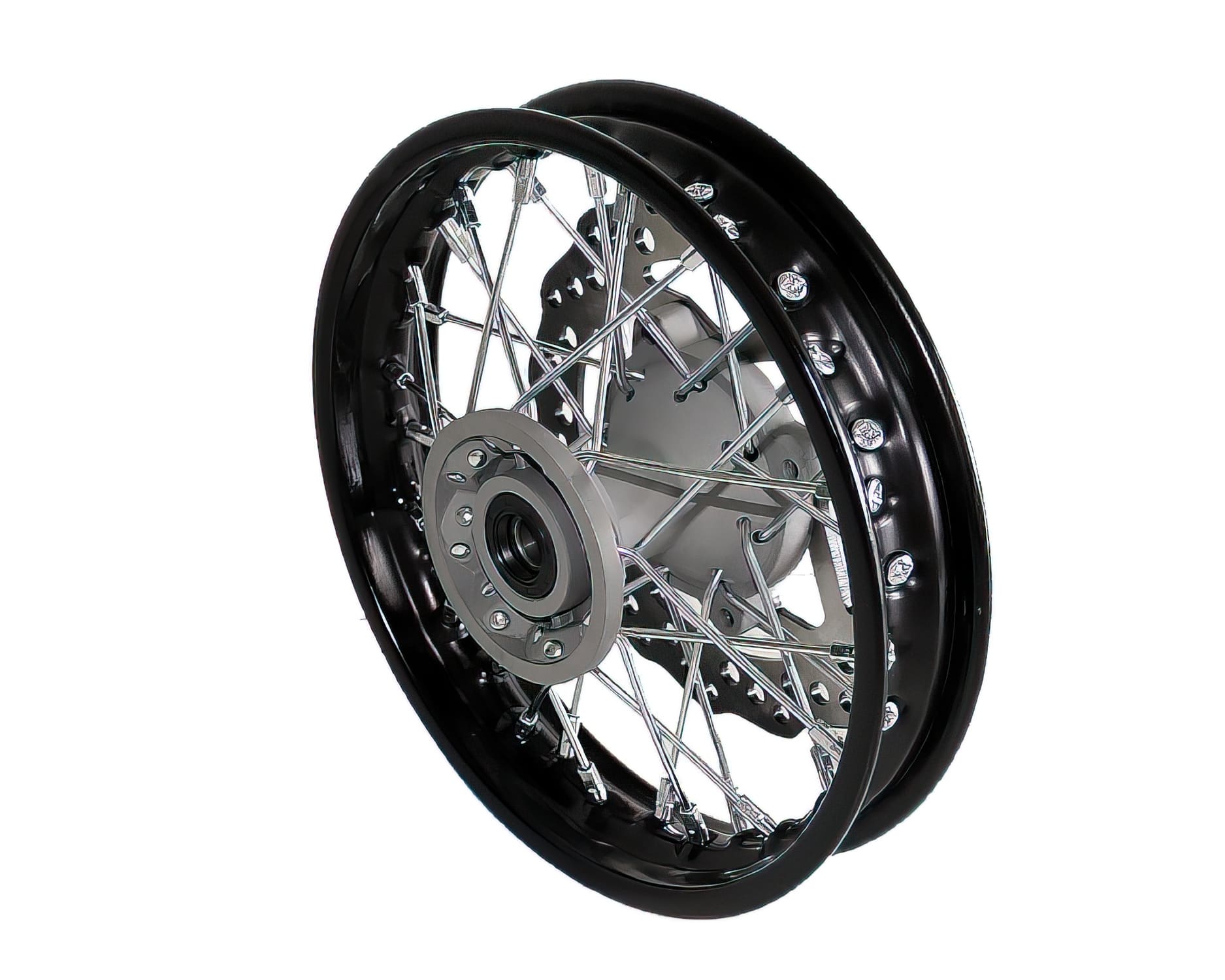 YCF-110-06015 Ruota anteriore 10" con disco YCF Pit Bike / Dirt Bike