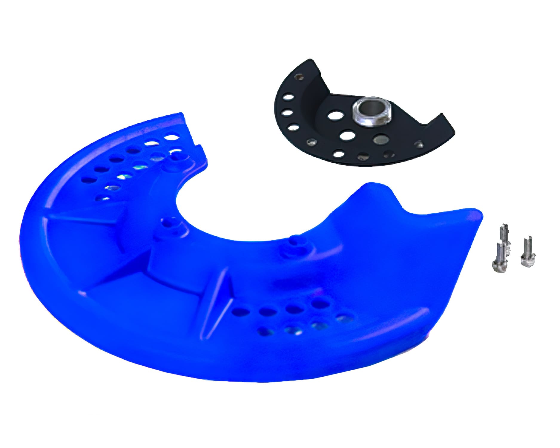 YCF-110-0627/BL Front Brake Disc Guard Blue YCF Pit Bike / Dirt Bike