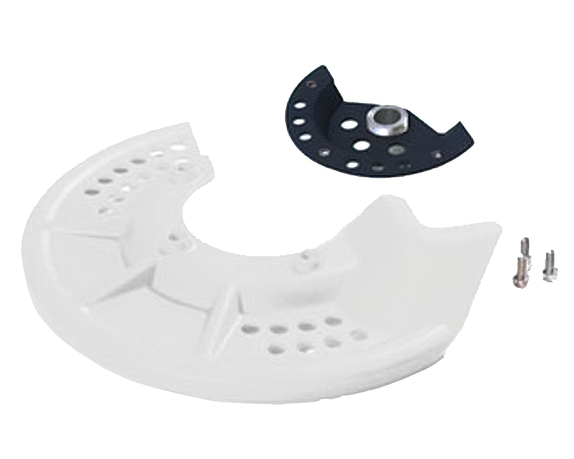 YCF-110-0627/WH Front Brake Disc Guard White YCF Pit Bike / Dirt Bike