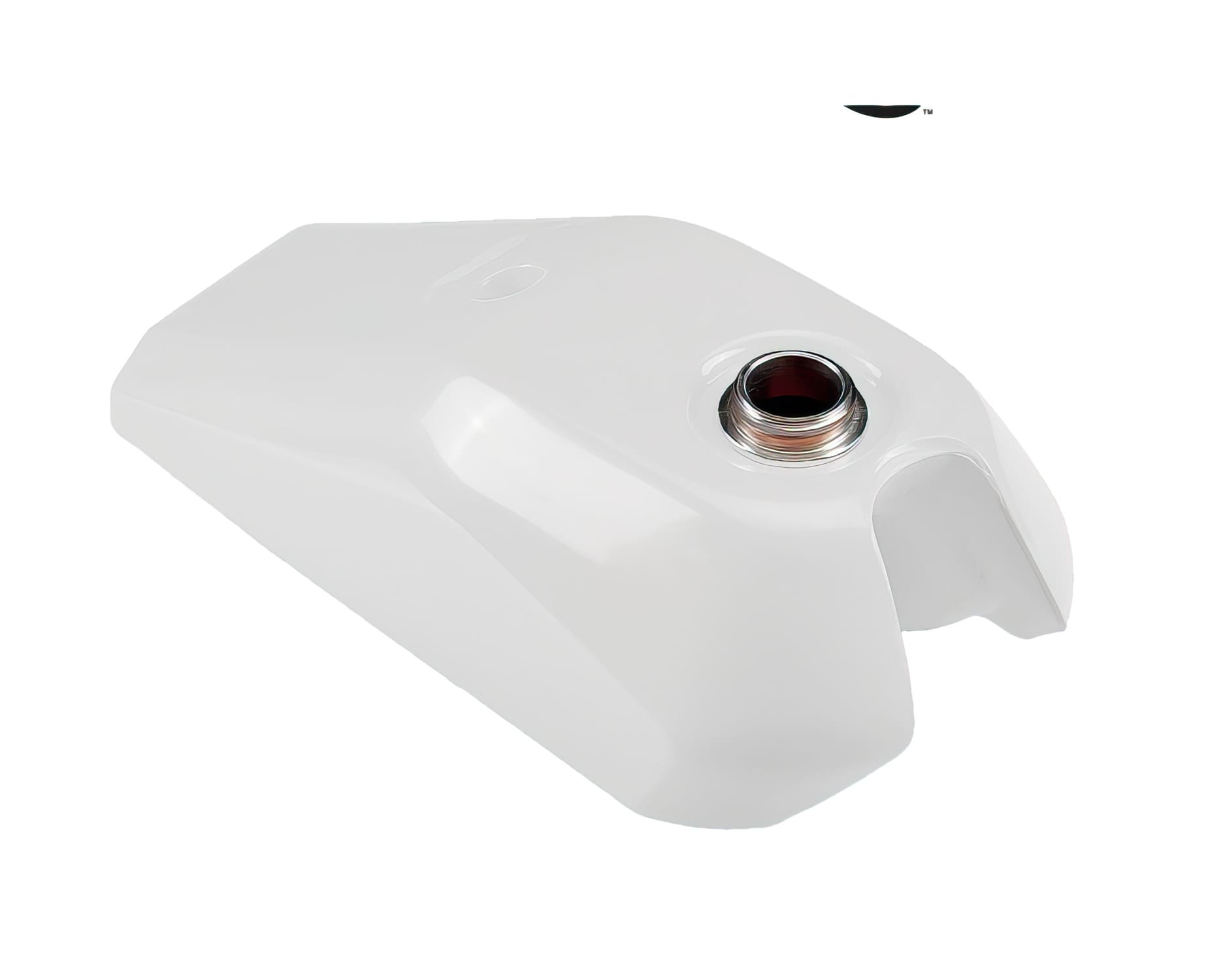 YCF-110-0701-07/WH White Petrol Tank Flat Track Sunday