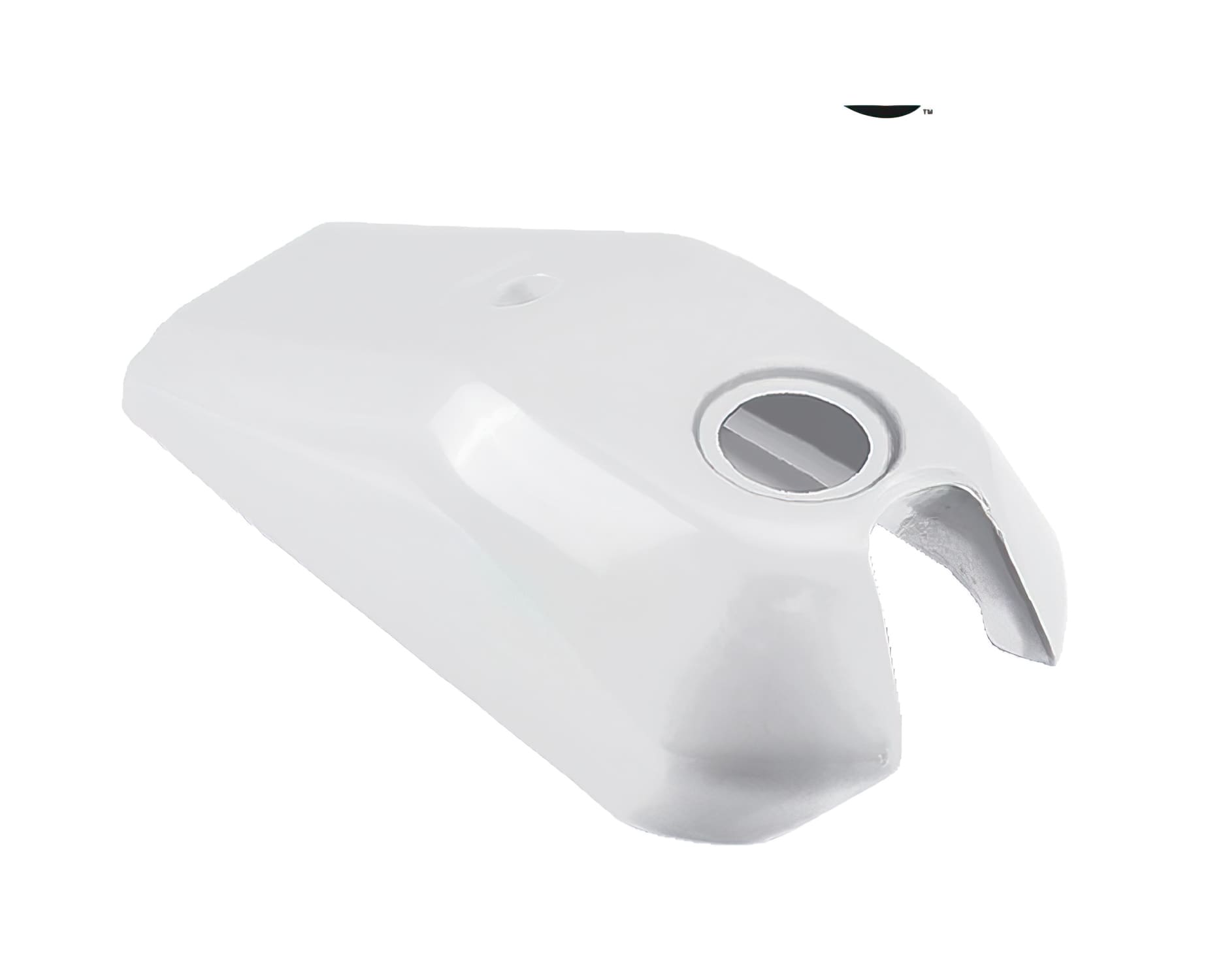 YCF-110-0719-02WH White Tank Fairing Flat Track Sunday