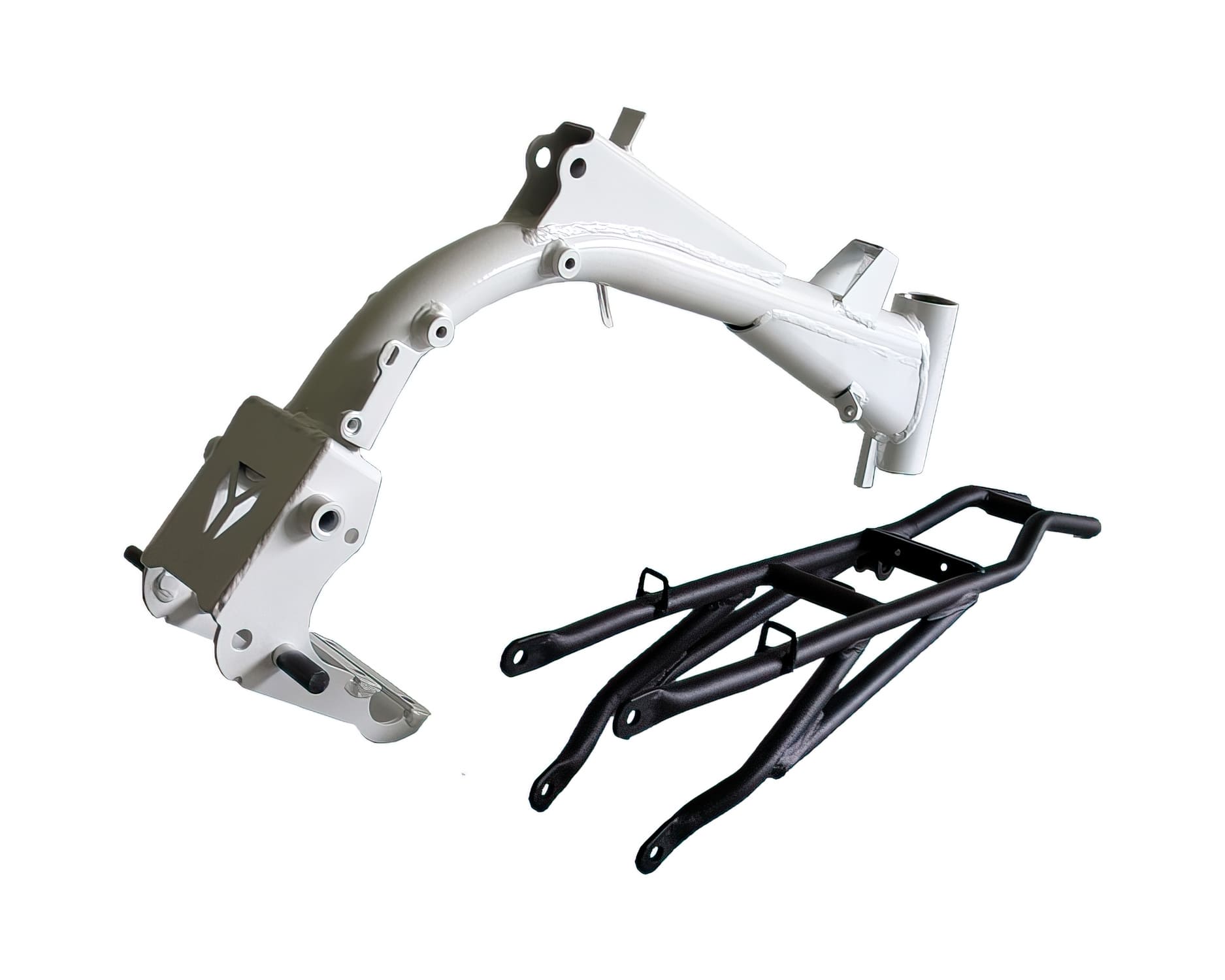 YCF-110-161-0401/WH Complete White Frame for Cantilever Arm Pit Bike YCF Lite