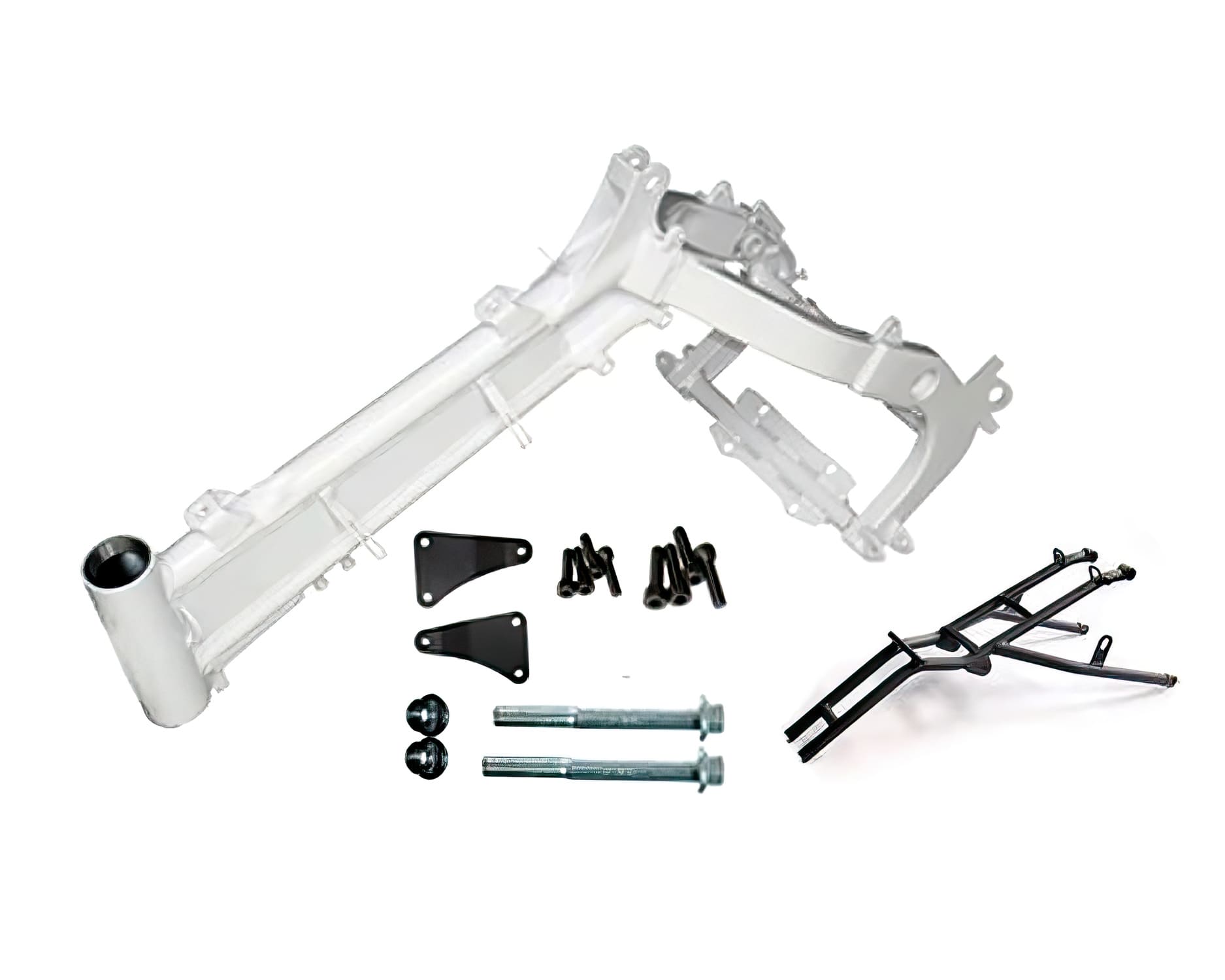 YCF-110-1621-03/WH Complete Frame White Pit Bike YCF Pilot F150 / SM F150 2018