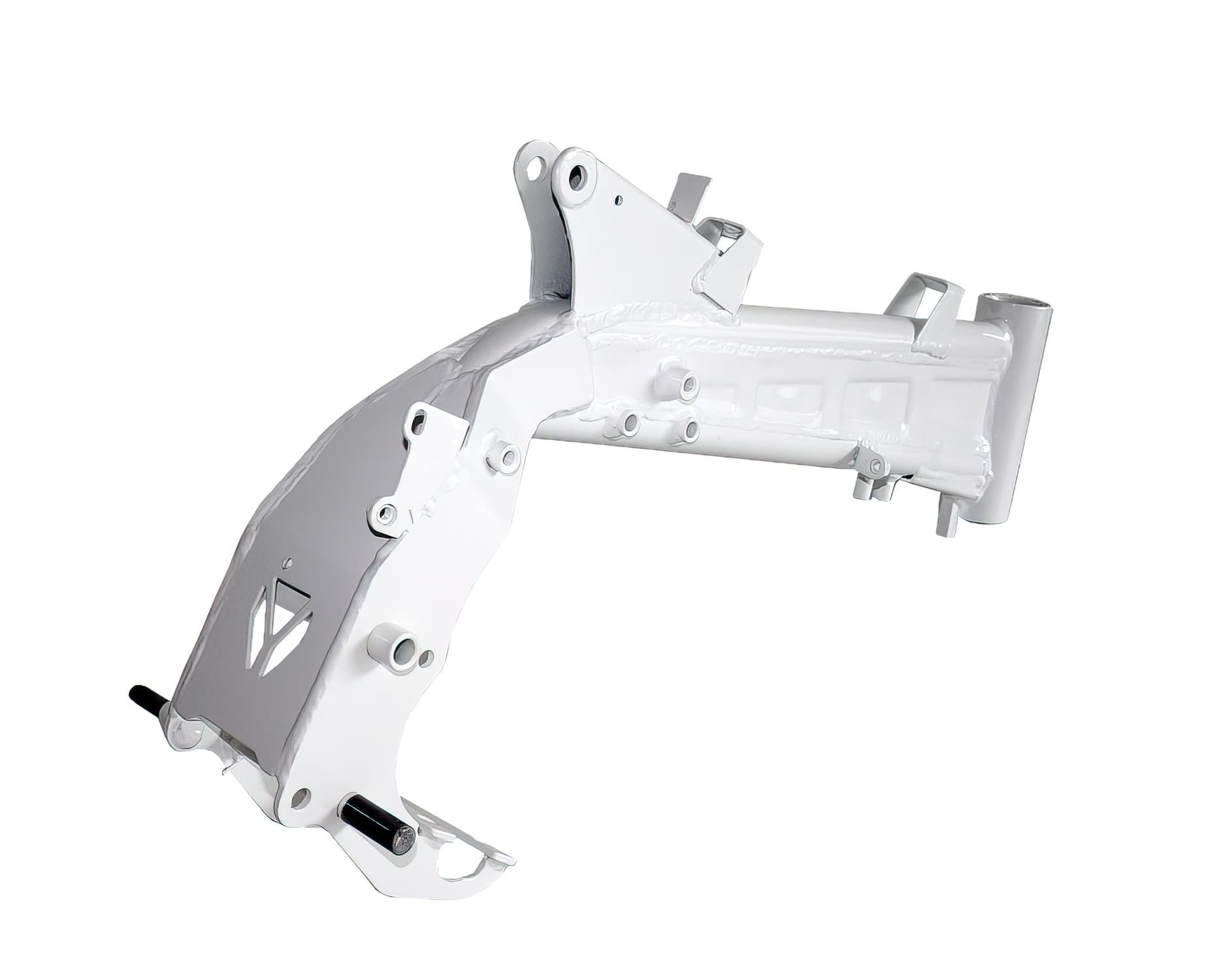 YCF-110-166-0201/WH Complete Frame White / Black Bracket + 6mm Pit Bike YCF Start F125S / F125 2020