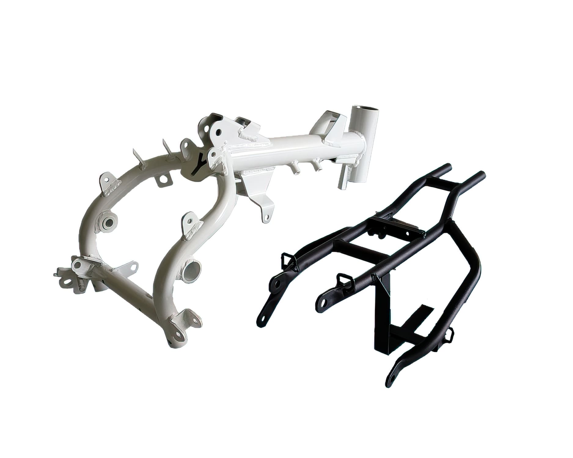 YCF-50-1621-03/WH Complete White Frame for YCF 50cc 2020 Pit Bike Swing Arm