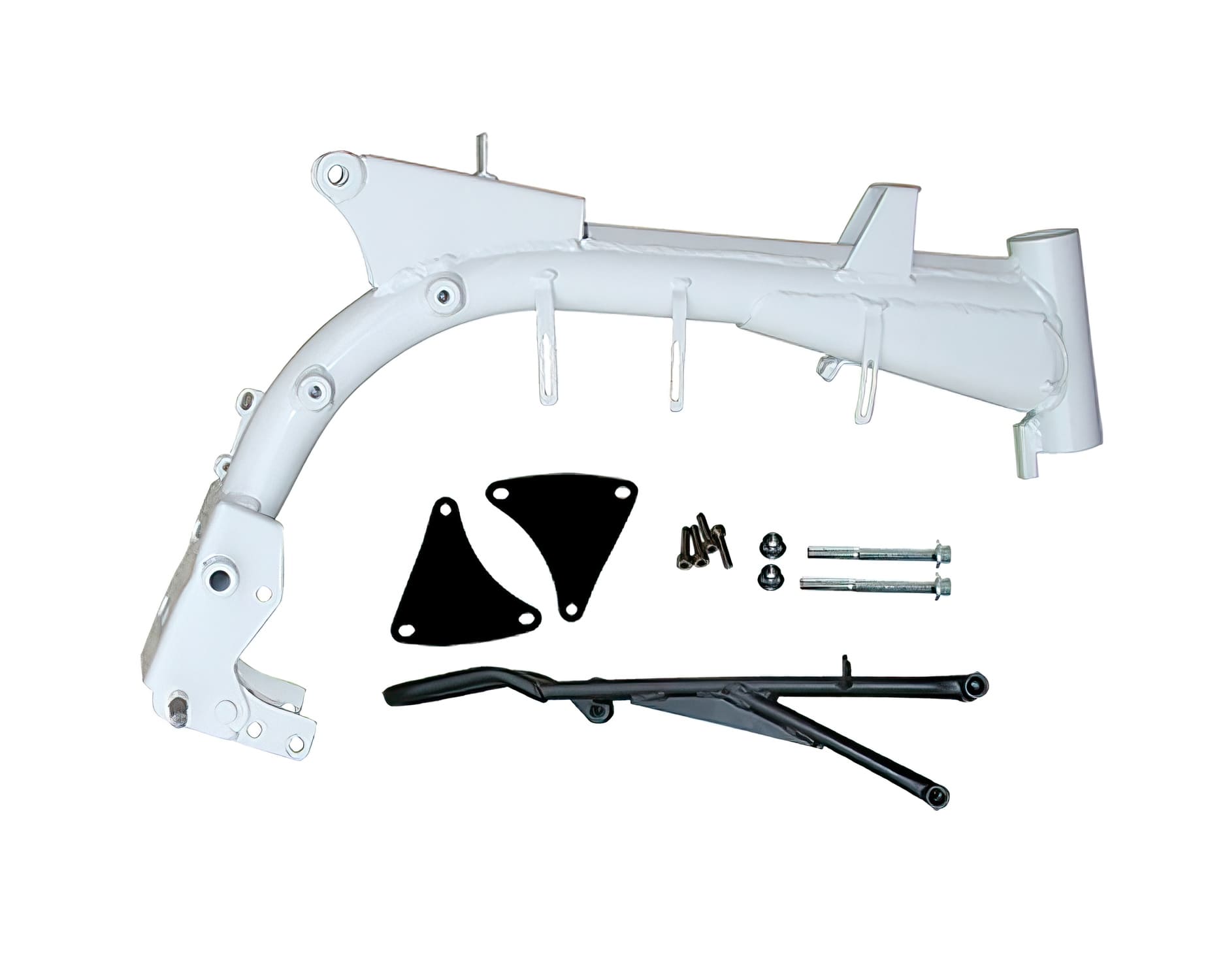 YCF-88-161-02/WH Telaio completo rinforzato bianco per braccio mono Pit Bike 88cc 2016