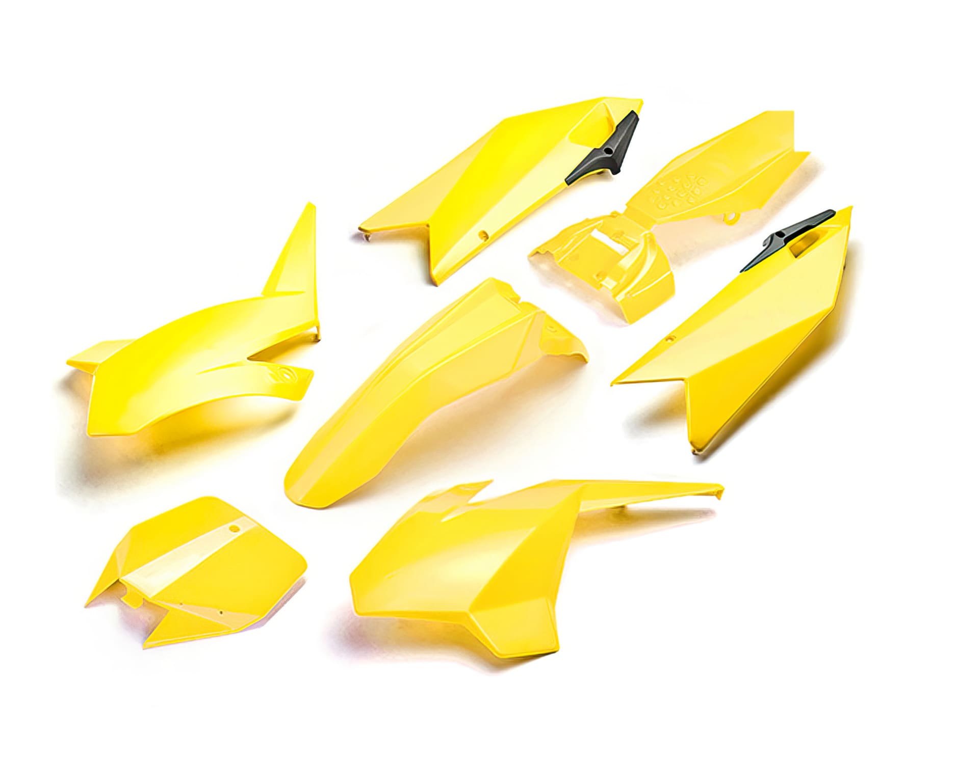 YCF-KPBIGY/YE Yellow YCF Bigy Pit Bike plastic kit