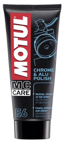 OMOT103001 Chrome &amp; Alu Polish Motorcycle / Scooter Motul E6 Chrome &amp; Alu Polish 100ml