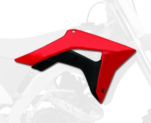 POL-8151400002 Polisport front side fairings original red color Honda CRF 250 / 450