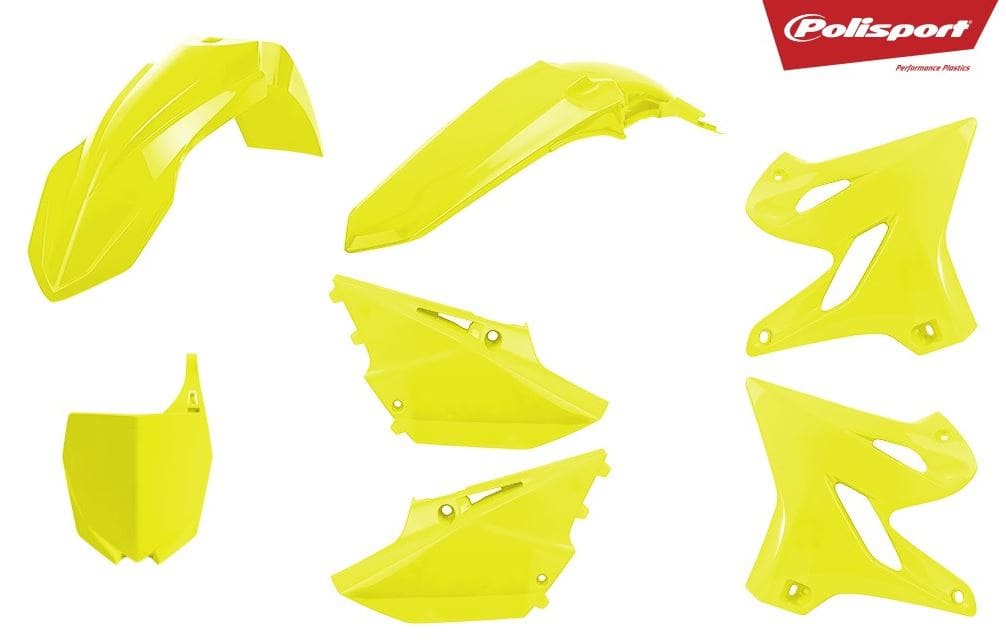 POL-8656700003 Kit Carena Polisport giallo fluo Yamaha YZ 125 / 250