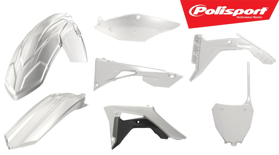 POL-8416000001 Polisport Clear Fairing Kit Honda CRF450R