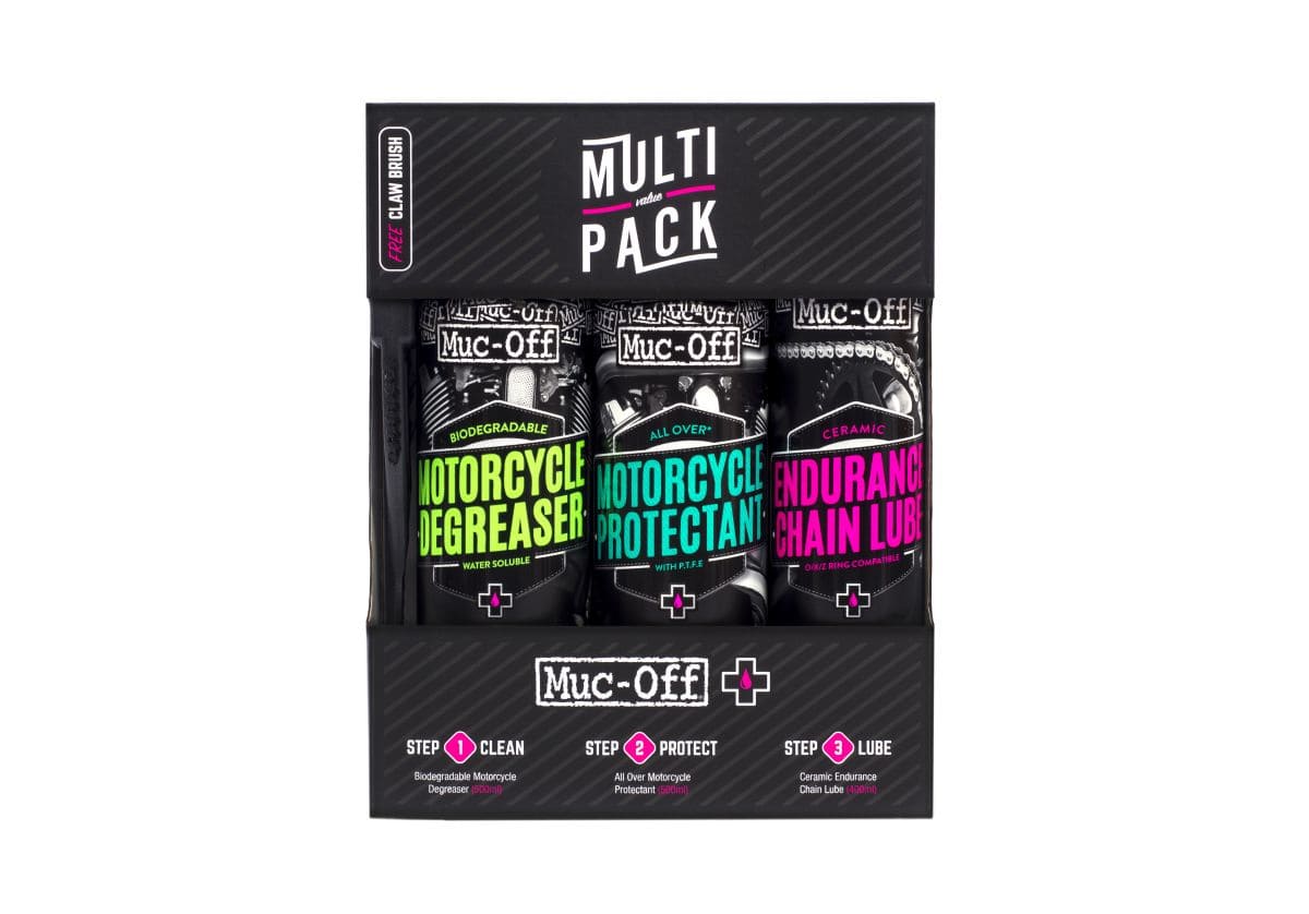 MUC670 Multi Pack Muc-Off sgrassare / proteggere / lubrificare