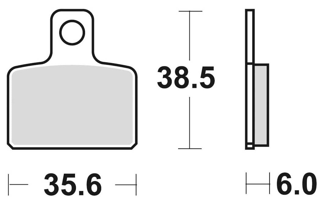 BRA-832CM46 Pastiglie freno Braking 832CM46 sinterizzate