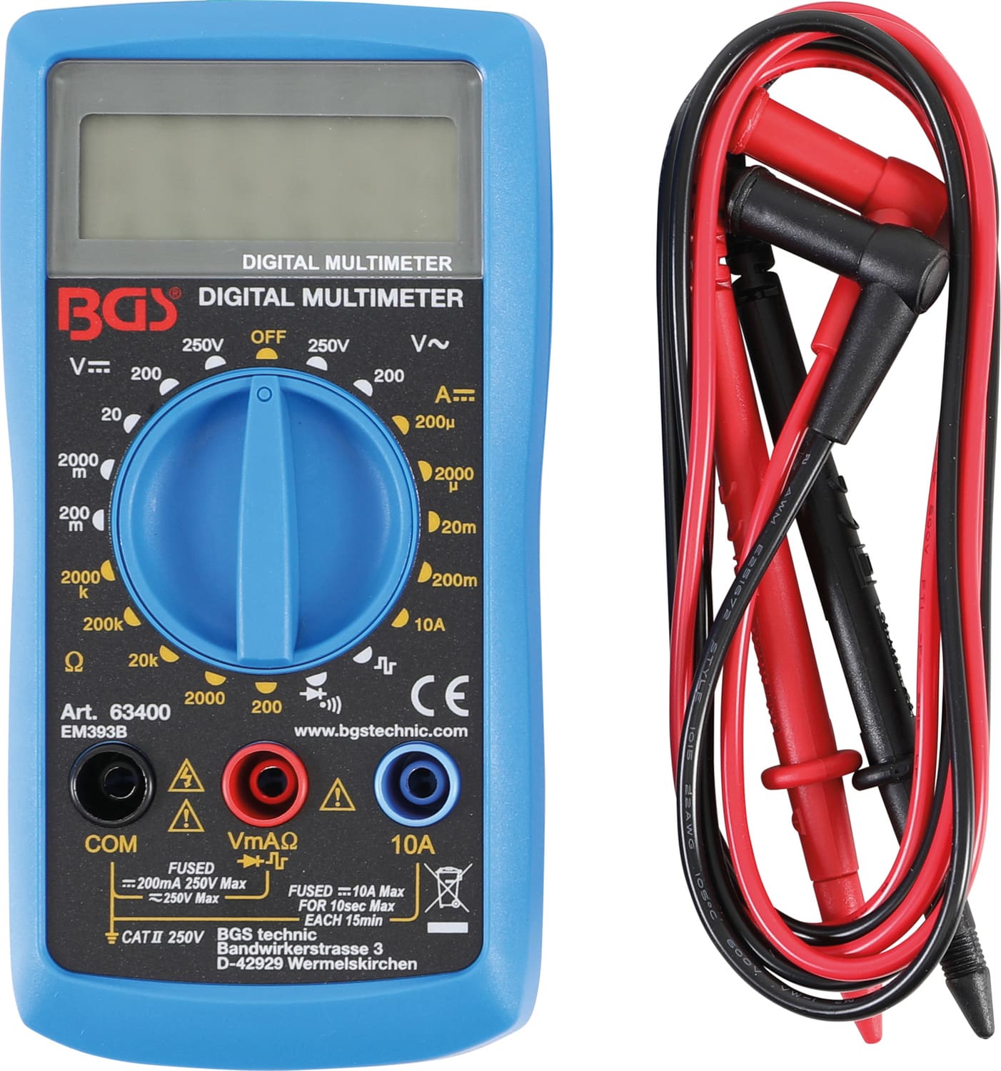 BGS63400 Digital Multimeter BGS