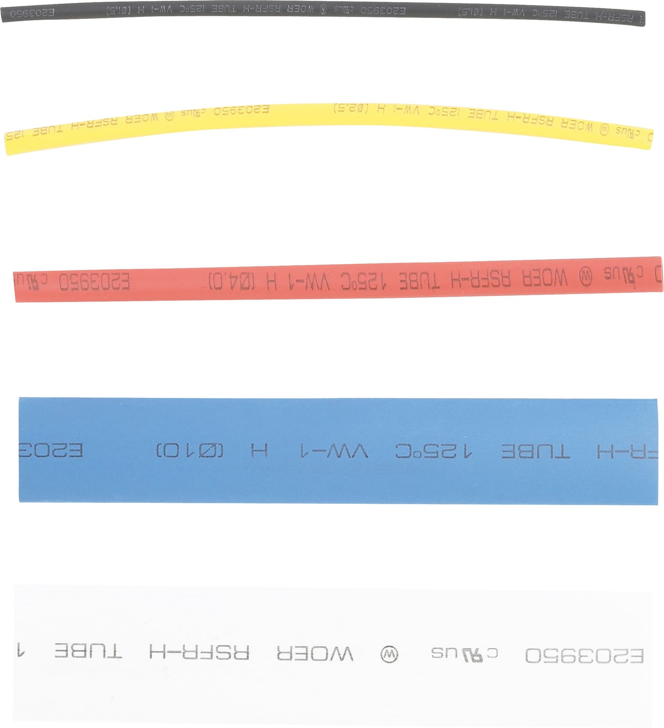 BGS8123 BGS colored heat shrink tubing set 100 pcs.