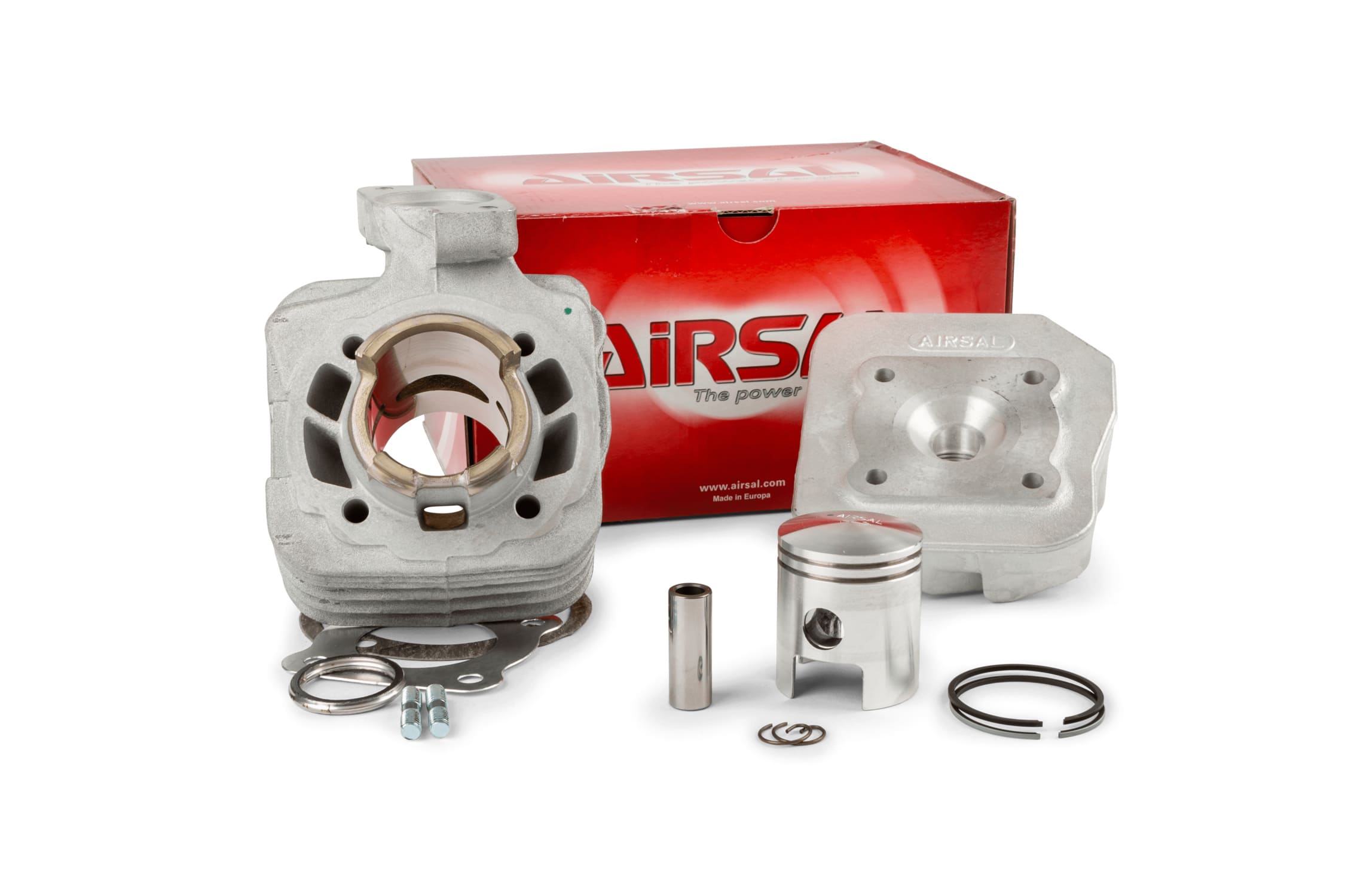 C1021940 Airsal 50cc Sport Aluminium Cylinder Kit Peugeot Speedfight / Trekker