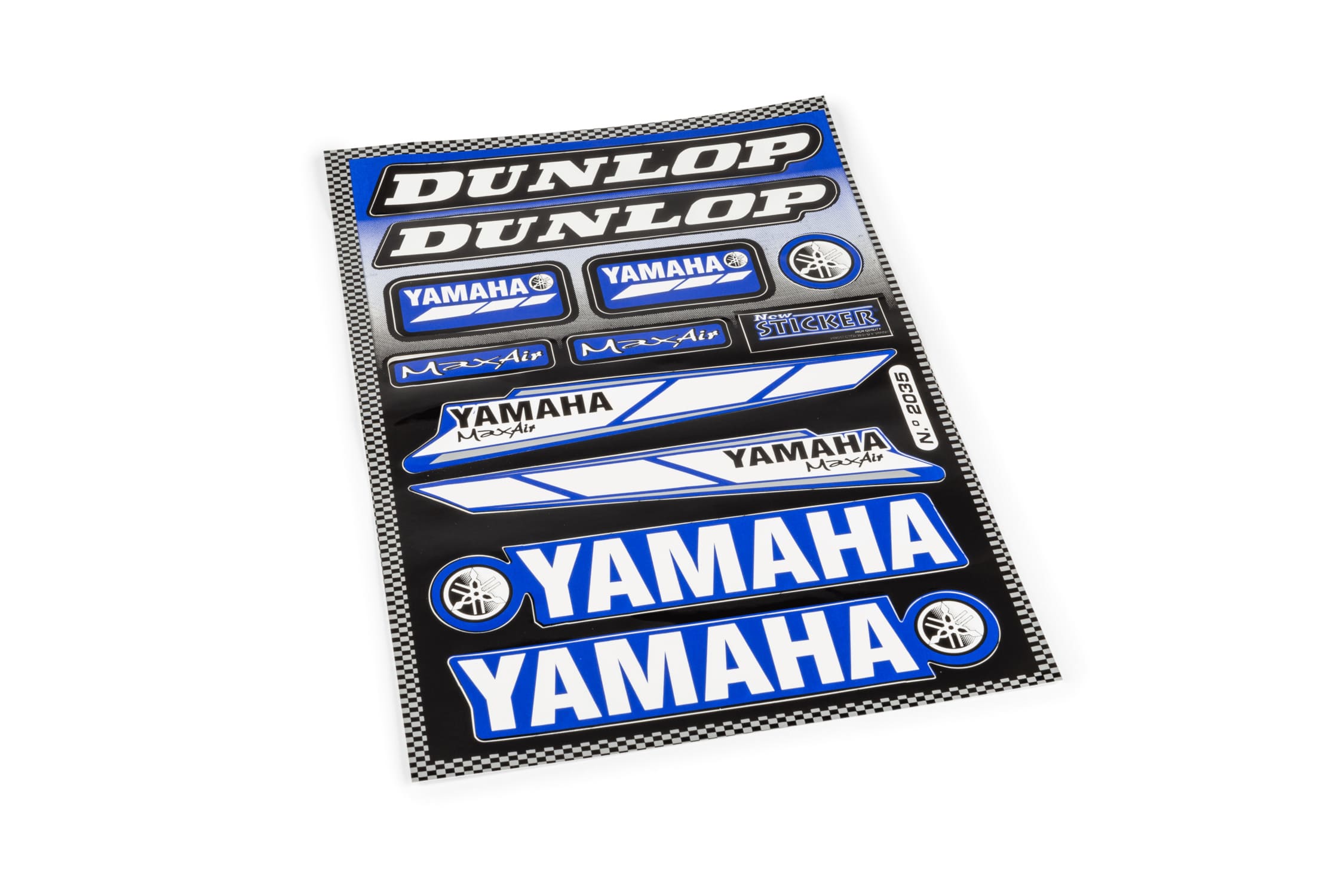 STICK-982035 Yamaha / Dunlop Sticker Sheet 33x22cm