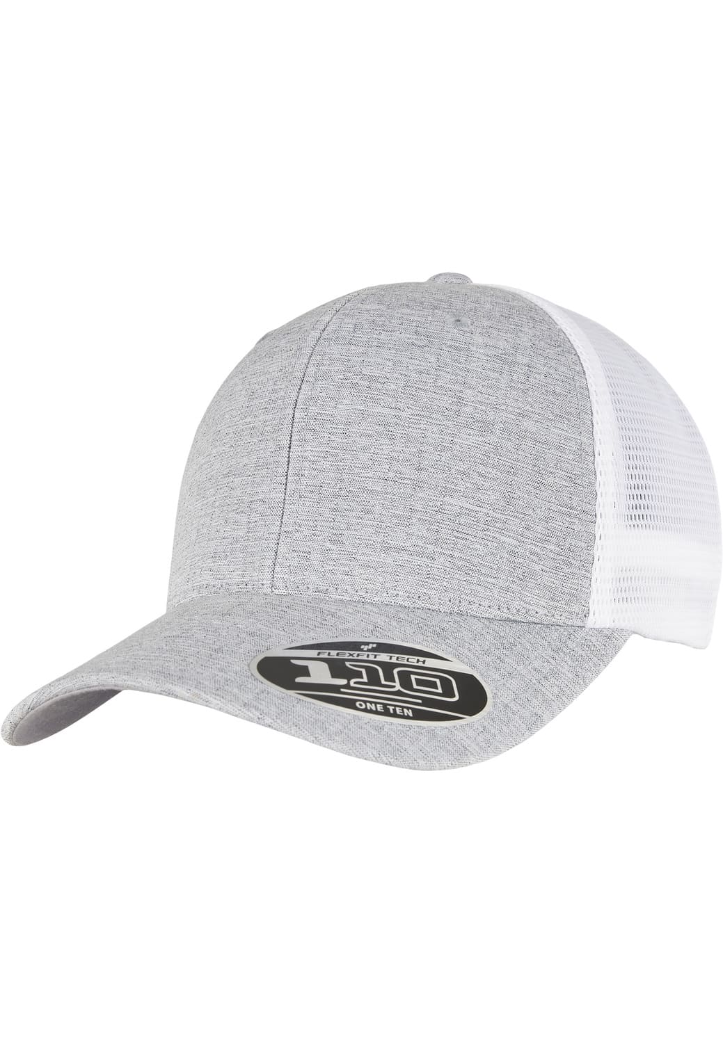 FF-110MT-02709-0050 110 Flexfit 2-Tone Mesh Cap melange silver/white