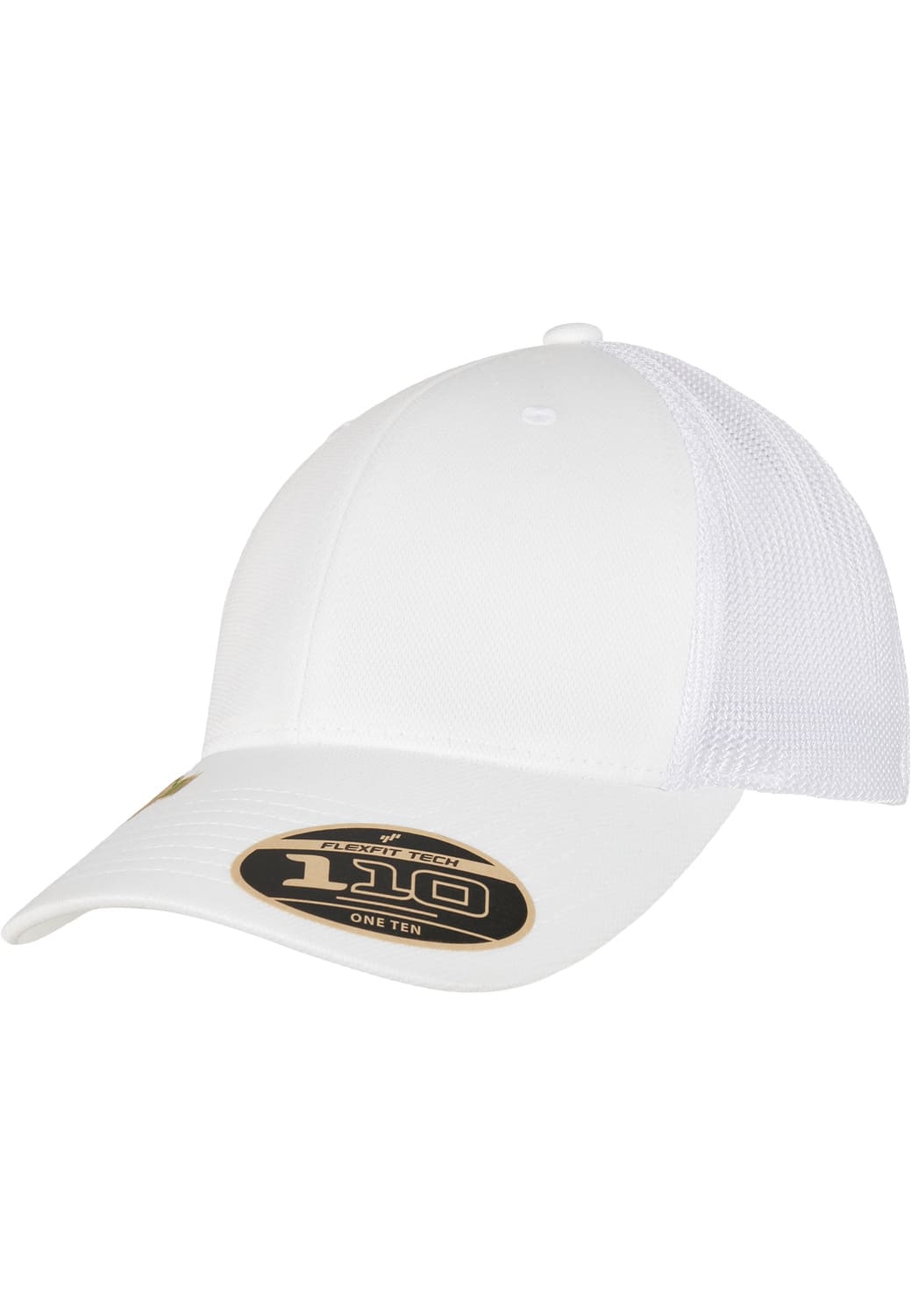 FF-110RA-00220-0050 110 Flexfit Recycled Alpha white trucker cap