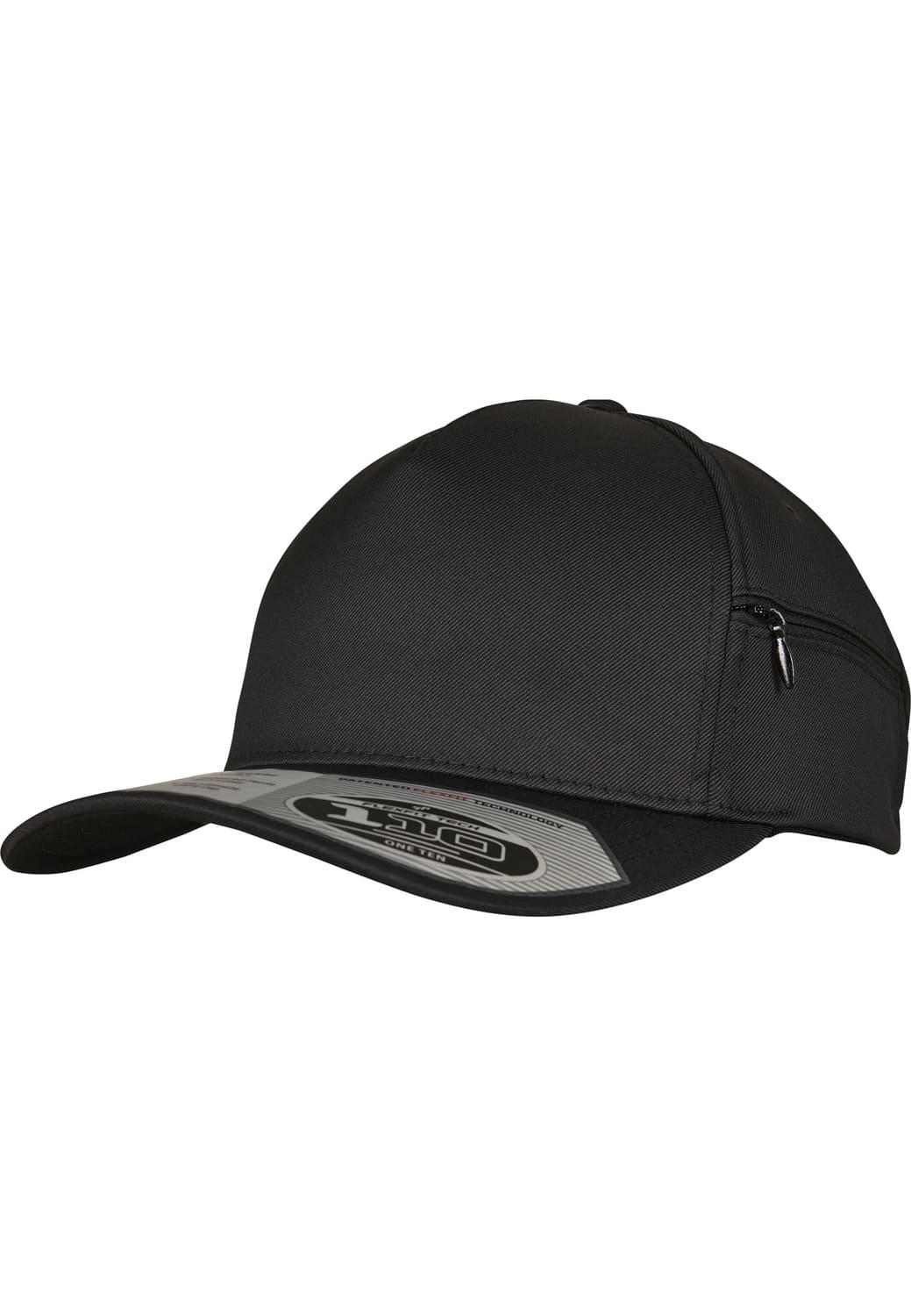 FF-110ZP-00007-0050 110 Flexfit Pocket Cap Black