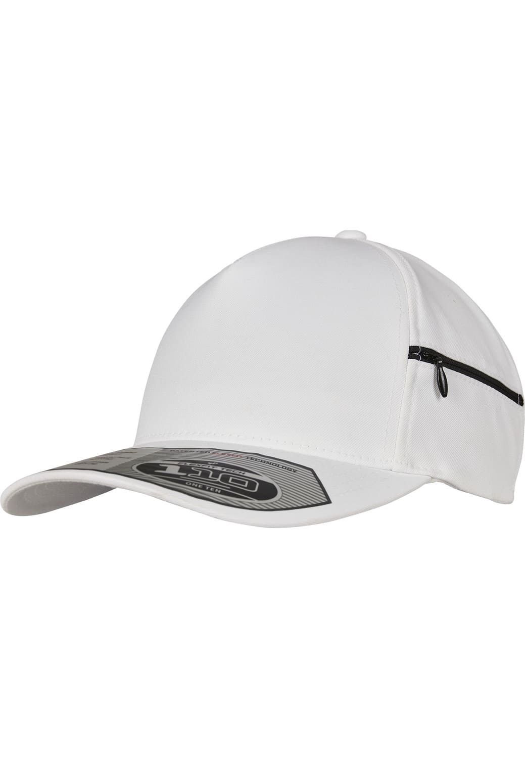 FF-110ZP-00220-0050 110 Flexfit Pocket Cap White