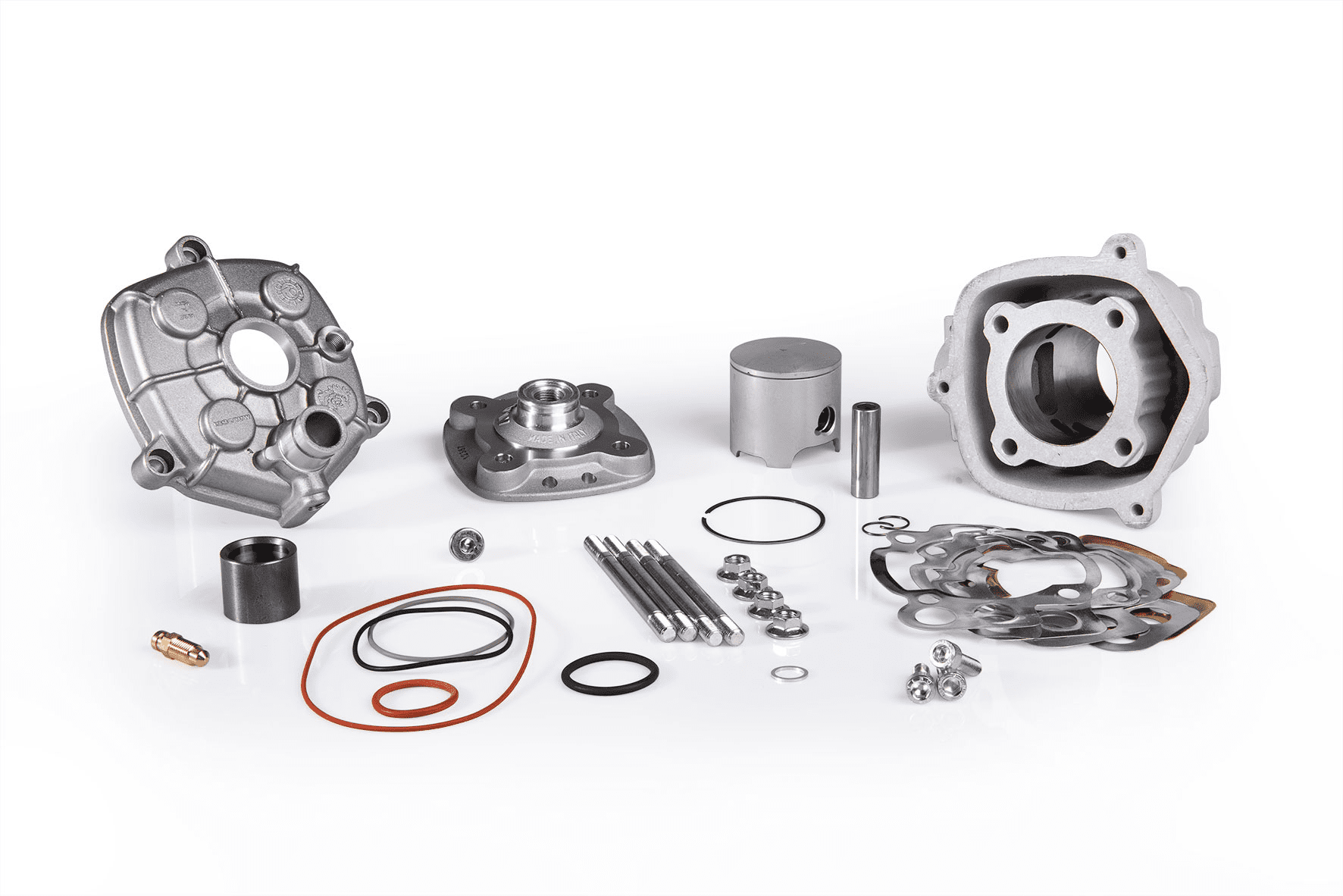 3112386 Malossi MHR Team Cylinder Kit D.50mm Minarelli AM6 Aluminum Modular Head