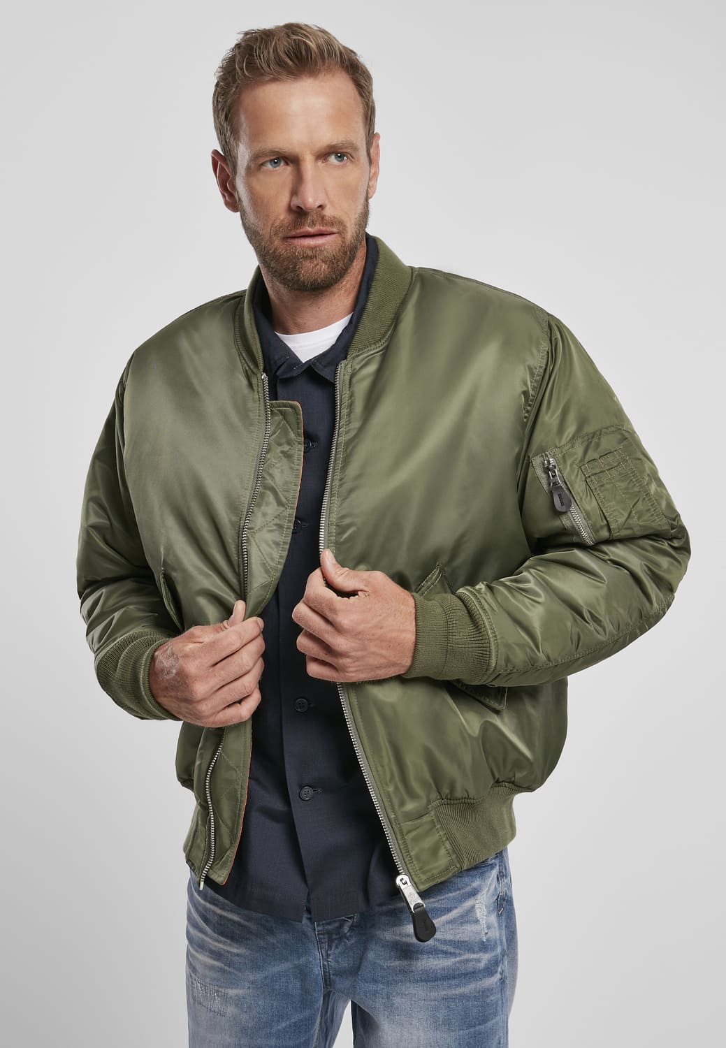 BD3149-00176-0060 Bomber MA1 Brandit oliva XXL