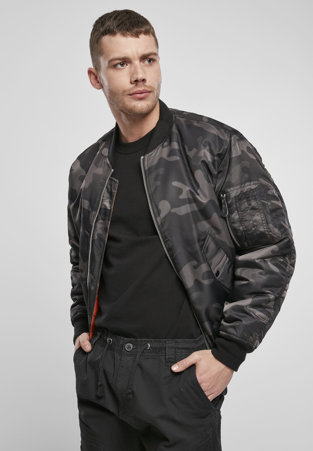 BD3159-00707-0060 Bomber MA1 Camo Brandit dark camo XXL