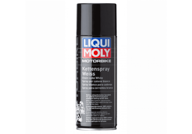 5981 liquimoly motorbike chain lube spray for chains white 400ml