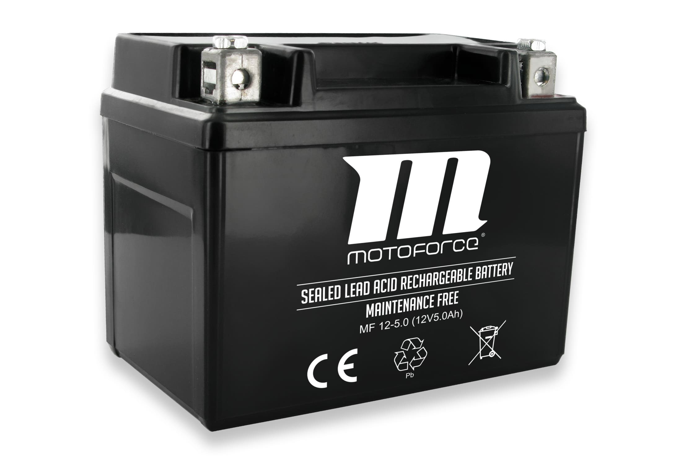 MF01.001 Batteria SLA4L-BS / 12V 5Ah +25% Starterleistung Gel senza manutenzione - pronto per l'installazione