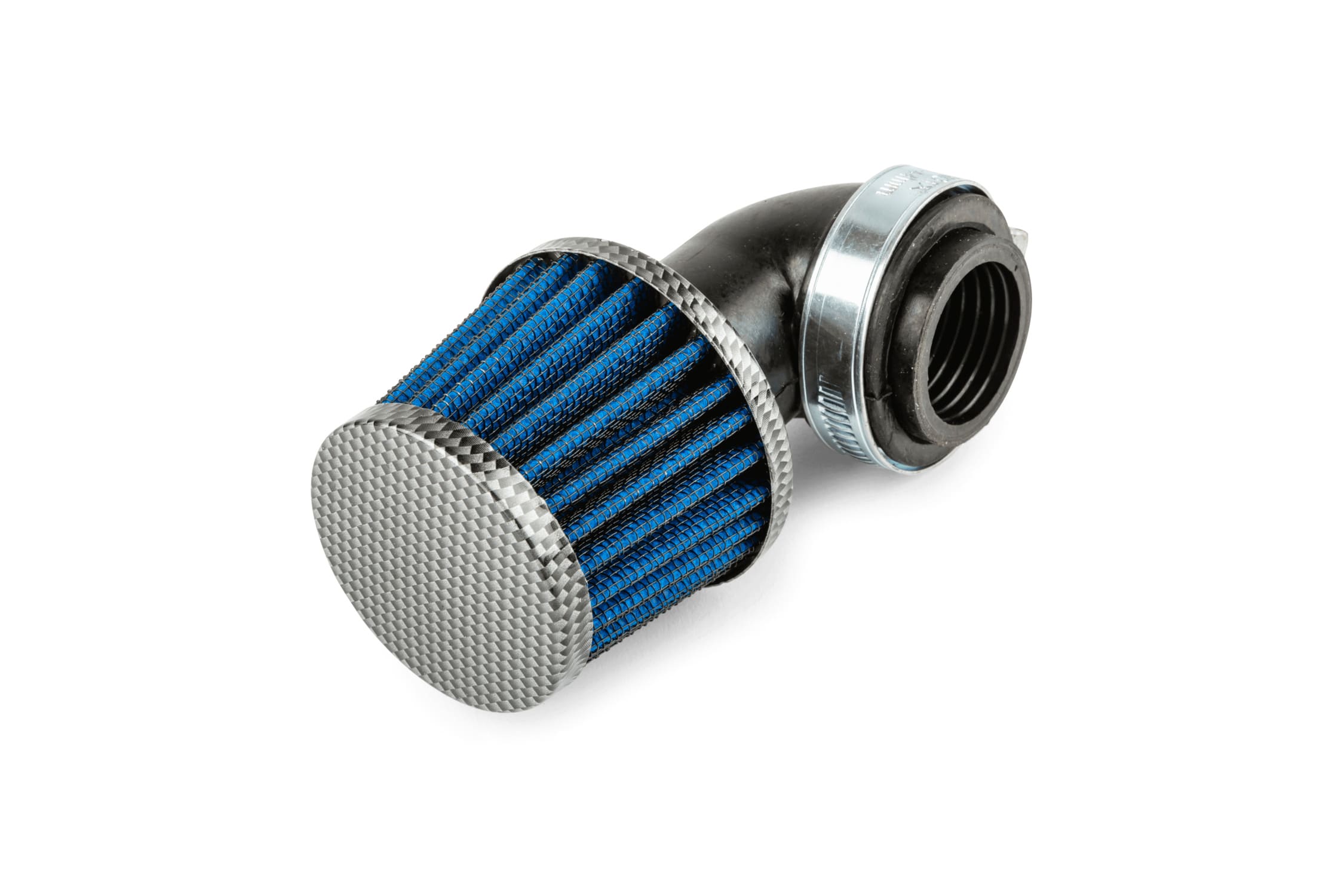 STR-346.84/CA Conical Air Filter KN inclined 90 D.28-35mm carbon