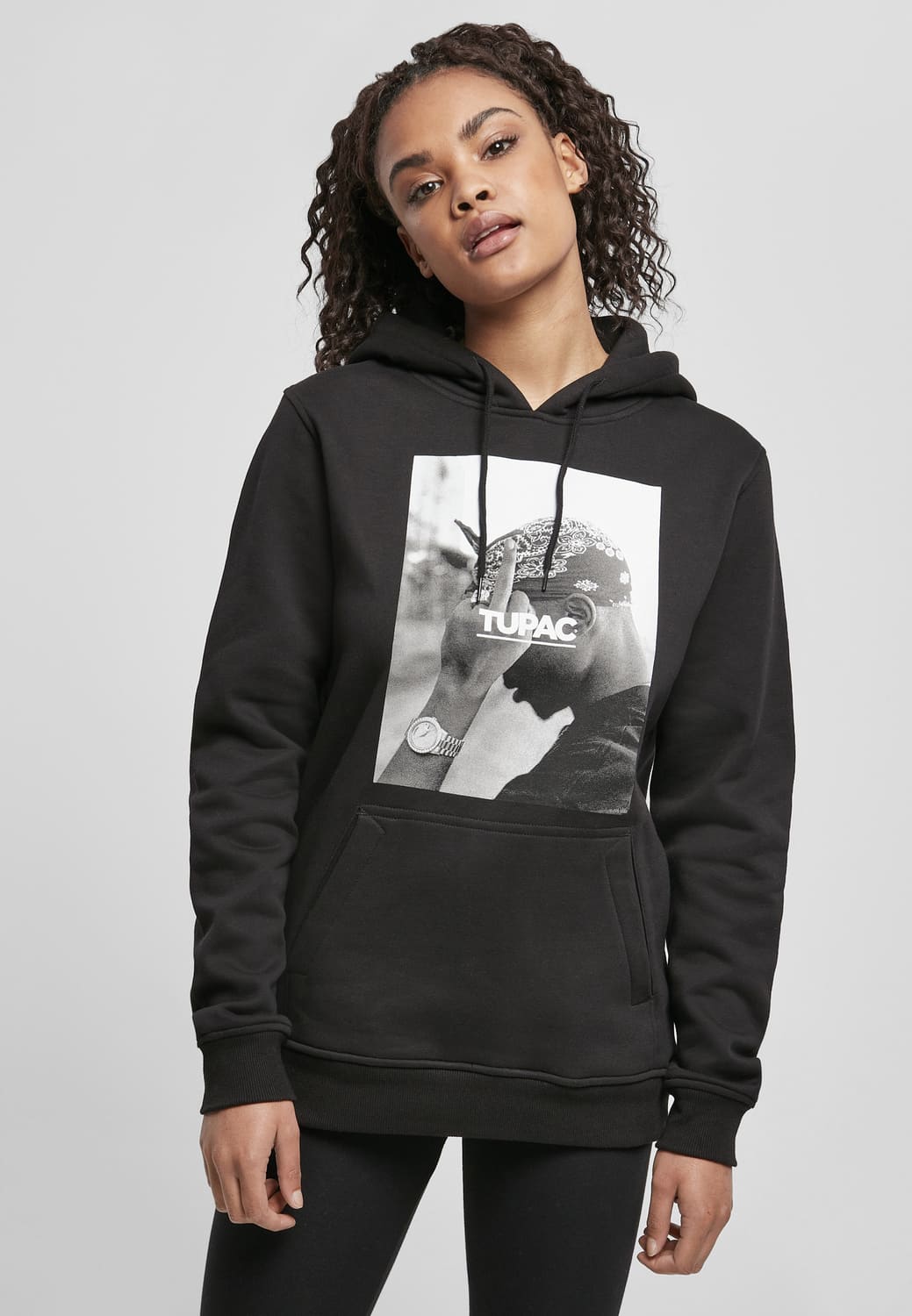 MT1909-00007-0060 Hoody 2Pac F*ck the World women black XXL