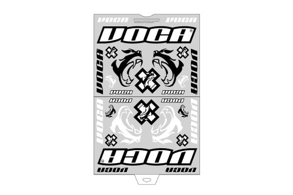 VCR-MD0150 Voca Race squad Sticker Set (28 Pieces)