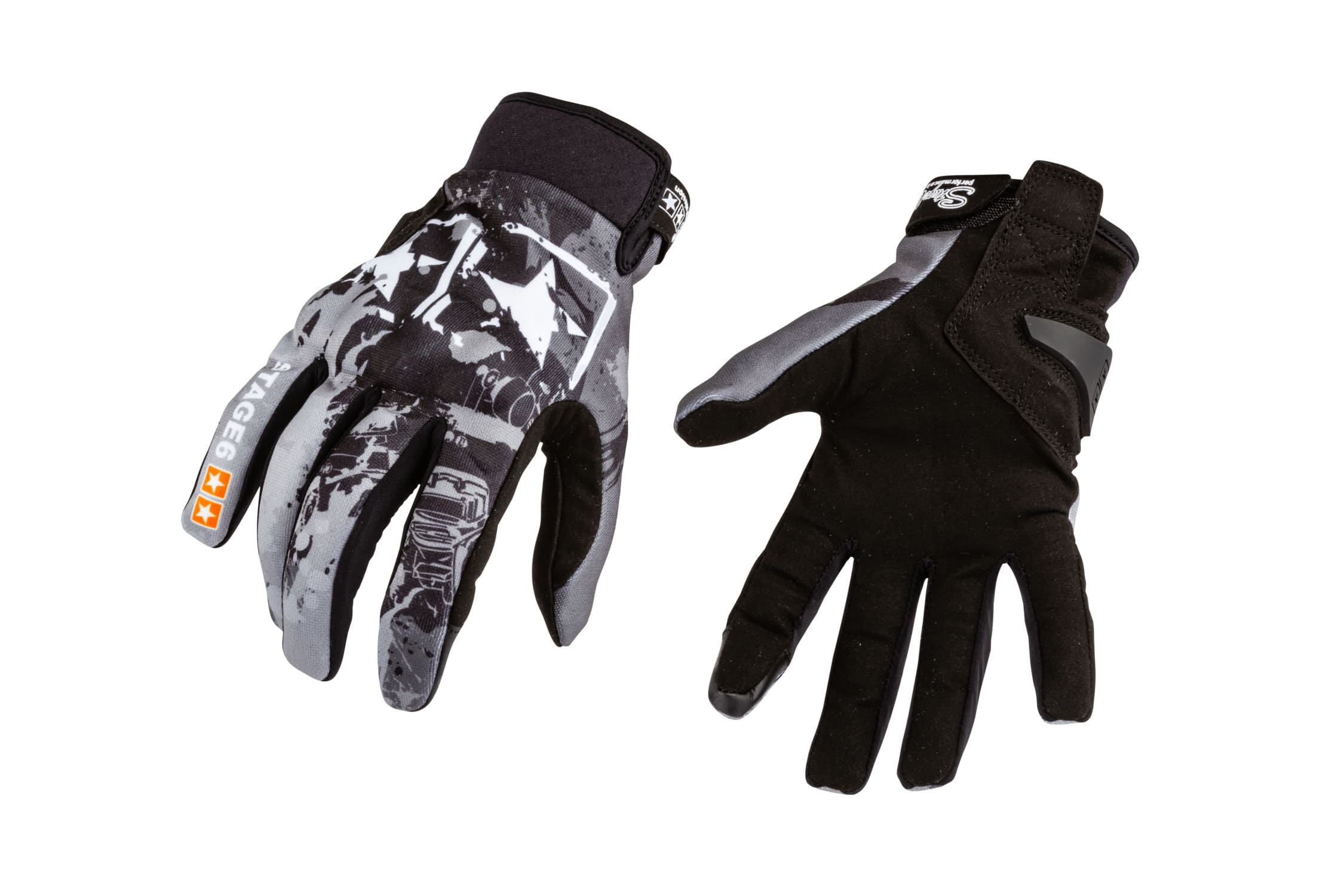 S6-0862/XL Stage6 Street Gloves Grey XL