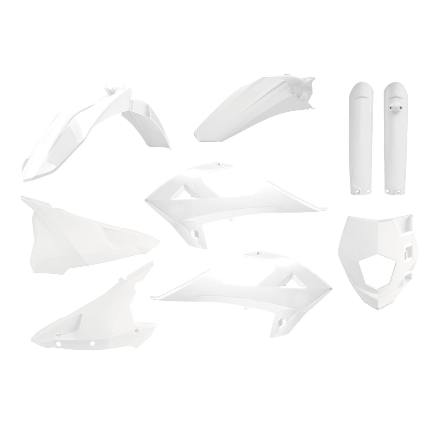 POL-91031 White Polisport Fairing Kit GasGas EC / Rieju MR