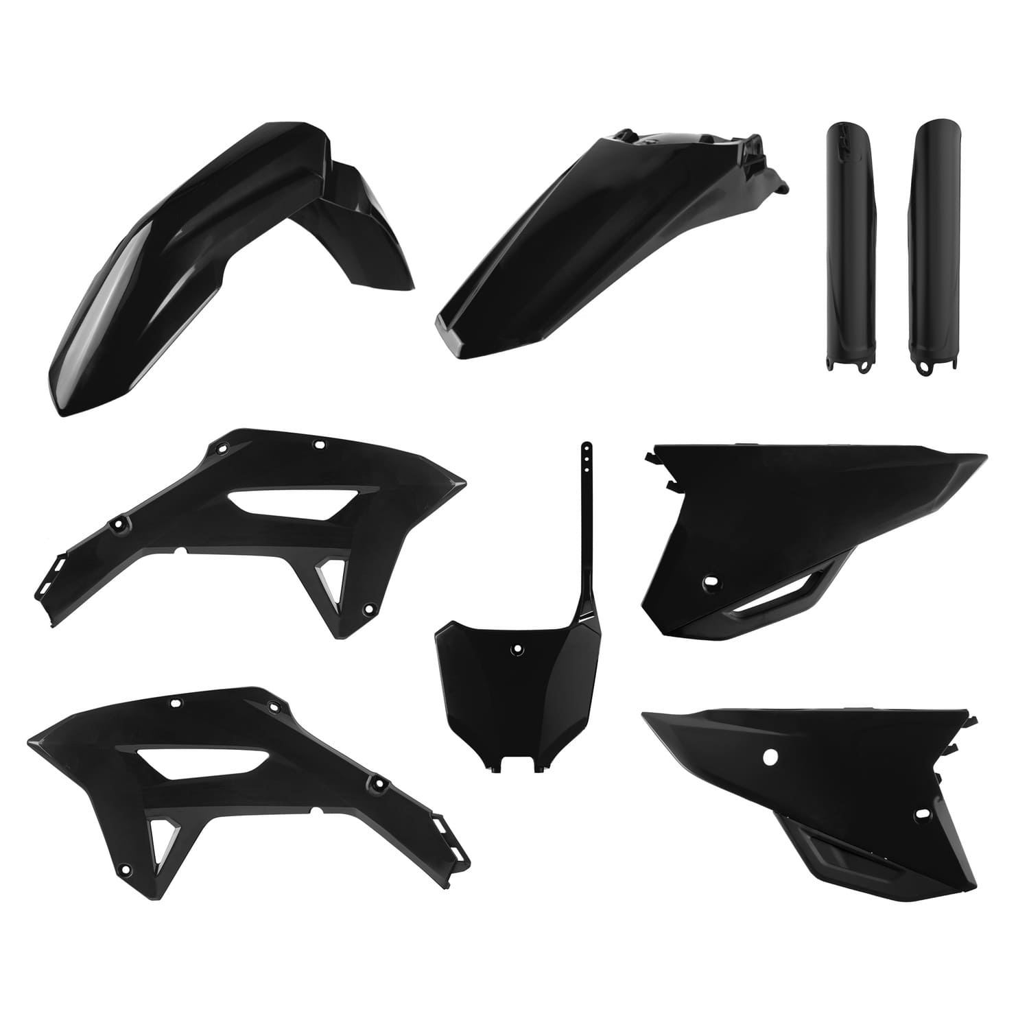 POL-91056 Polisport Fairing Kit Black Honda CRF 450