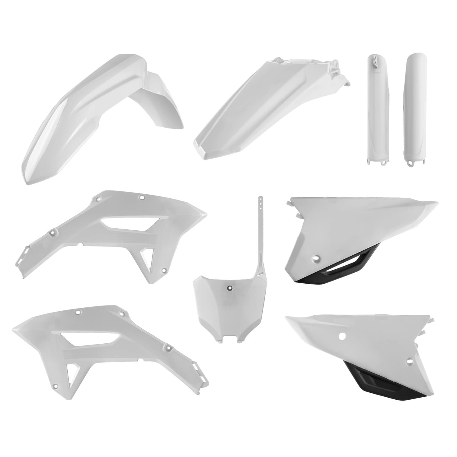 POL-91055 Polisport Fairing Kit White Honda CRF 450