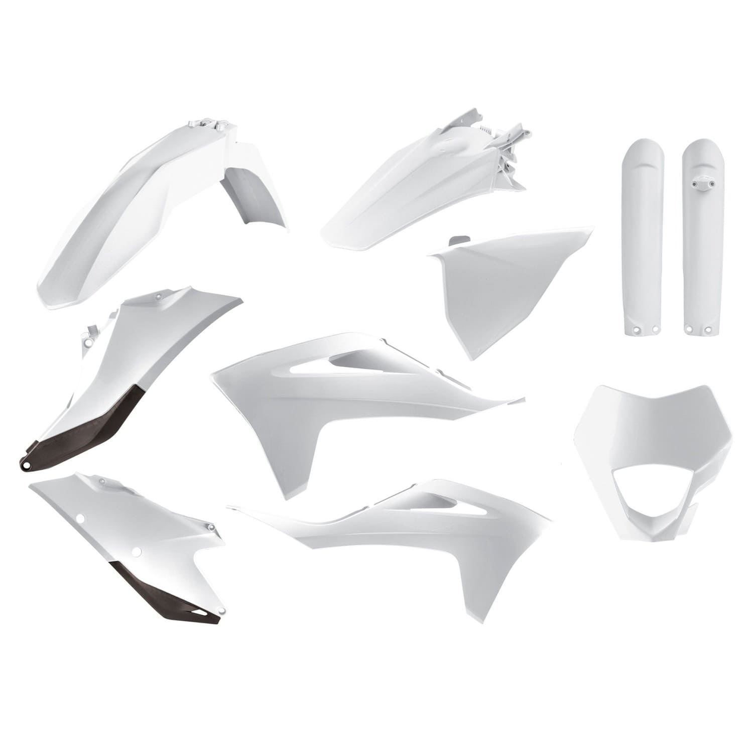 POL-91027 Polisport Fairing Kit White Gas Gas EC