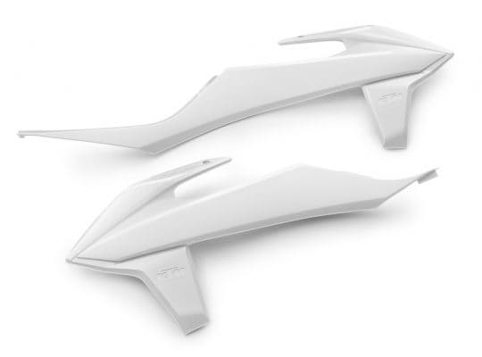 POL-8585300003 Polisport Front Side Fairing White KTM EXC / EXC-F SX / SX-F