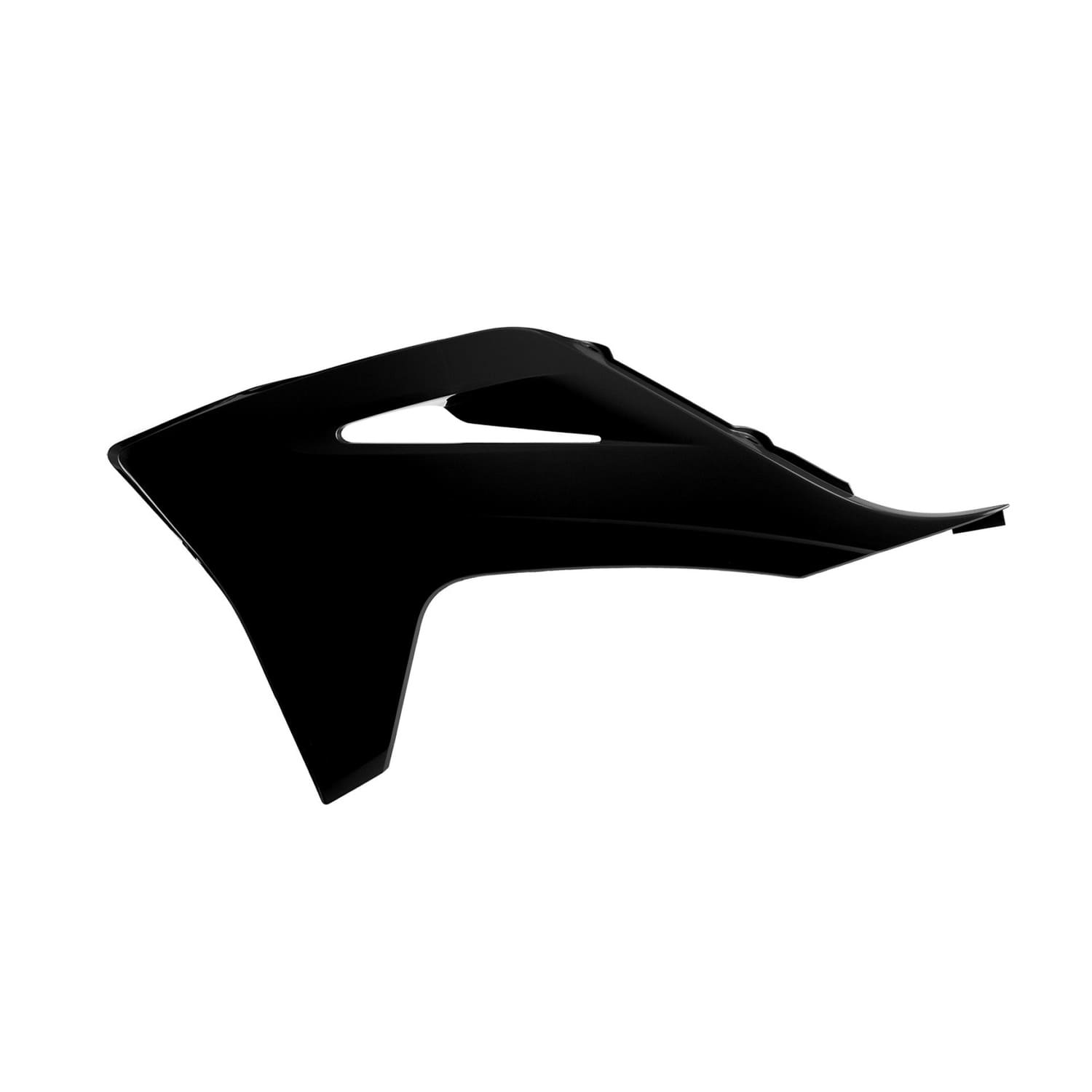 POL-8557200006 Polisport Front Side Fairing Black Gas Gas MC