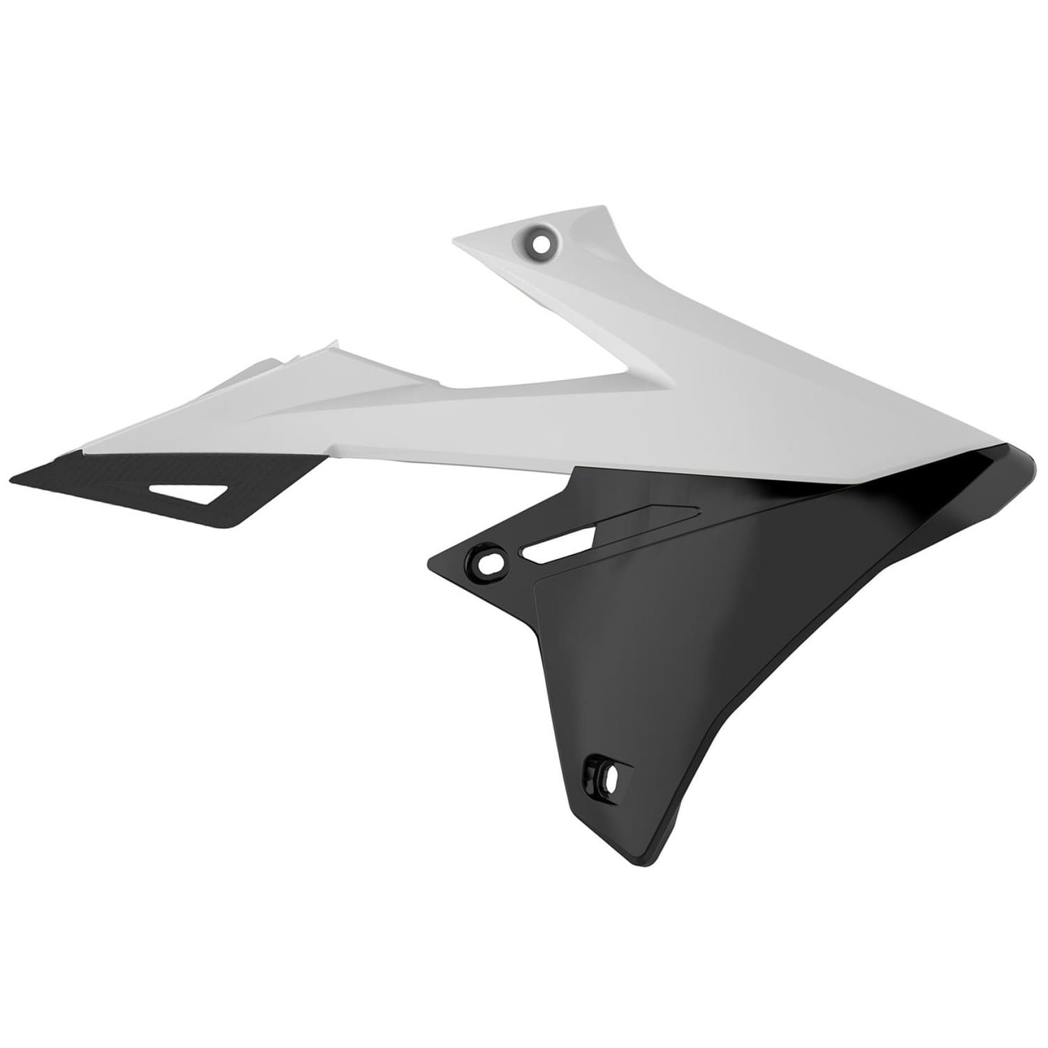 POL-8658100004 Polisport Front Side Fairing White Suzuki RM-Z 450