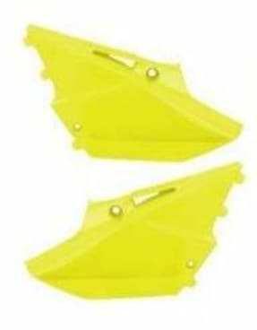 POL-8569400001 Carene laterali Polisport giallo fluo Yamaha YZ 125 / 250