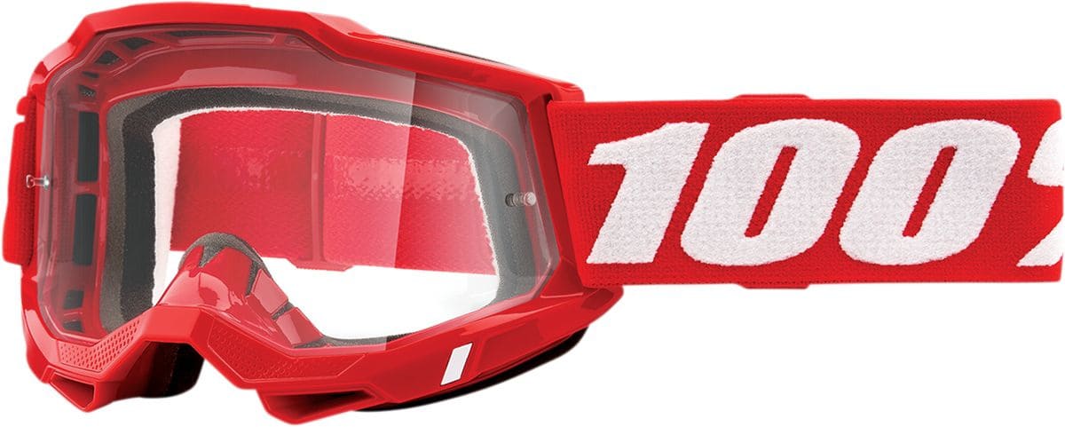 HDP26012806 Maschera cross 100% Accuri 2 rosso trasparente