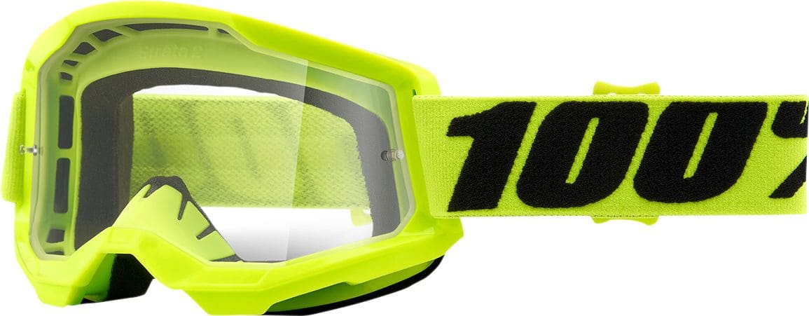 HDP26012927 Maschera cross 100% Strata 2 giallo trasparente