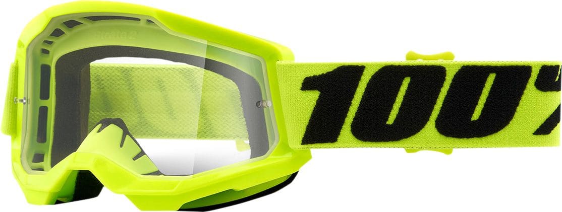 HDP26012955 Maschera cross 100% Strata 2 bambini giallo trasparente