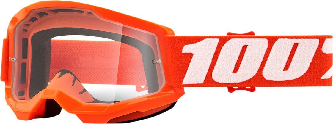 HDP26012956 Maschera cross 100% Strata 2 bambini arancione trasparente